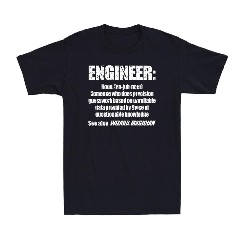 Engineer T-shirt Funny Engineer Noun Gift For Engineer Engineering Men T-shirt XXXXL