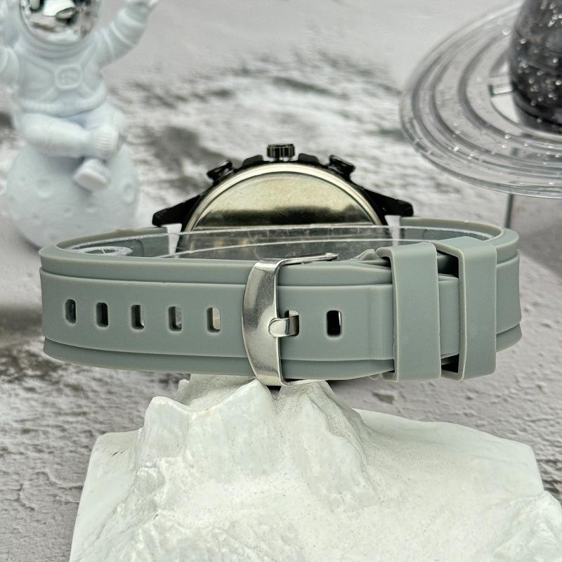 JYL Men's Watch Business  Calendar Silicone Strap