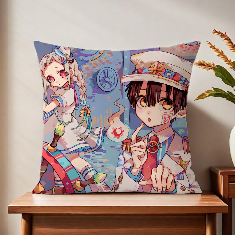 TtoiletBbound anime cute cushion cover For Pillow Printing Sofa Decoration Home Car Room Coffee Shop Office Nordic Simplicity
