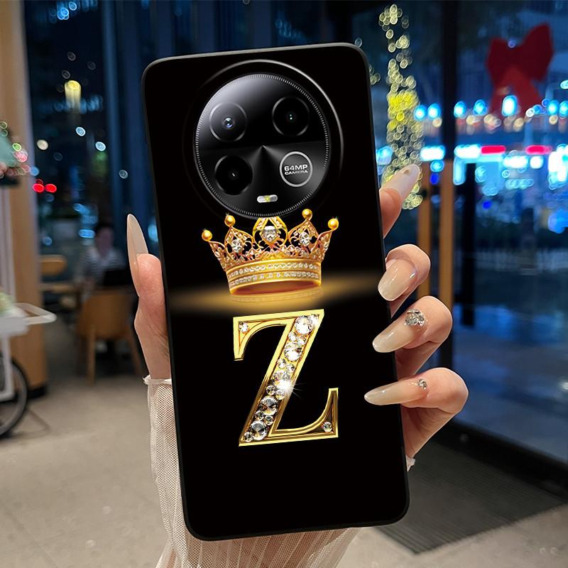 Black Case For BLU Bold K50 Soft Silicone Shockproof Protective Casing For BLU Bold K50 New Luxurious Crown Letter Back Cover