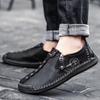 Hochwertige Herrenschuhe Mode Handgefertigte Leder Freizeitschuhe Klassische Slip-on Loafer Mokassins Komfort Weiche Sohle Autofahrer Schuhe