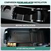 Car Central Armrest Storage Box Tray for Mercedes Benz A Class A180 GLA CLA W176 W246 B Class Container Organizer Accessories