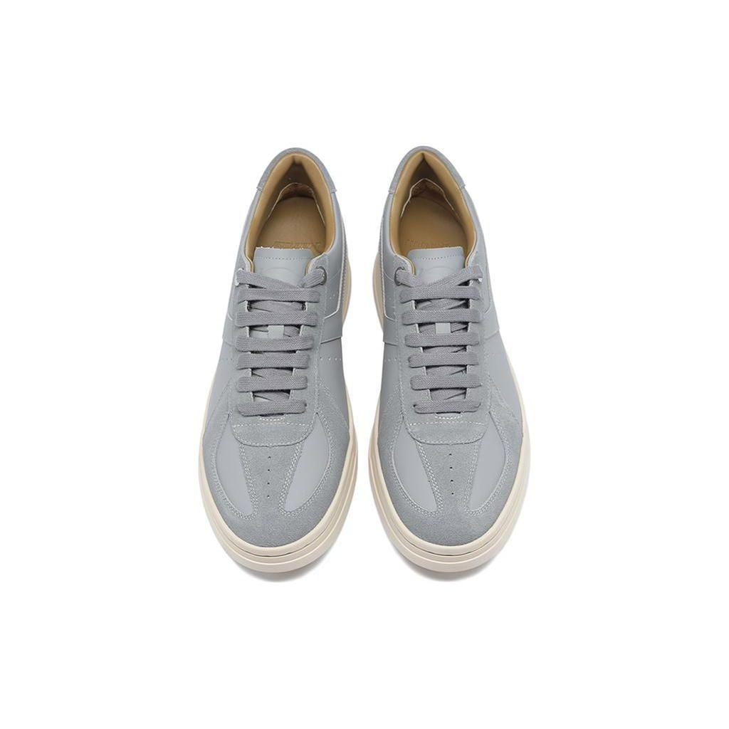 Li-Ning 1990 002 Non-Slip Wear-Resistant Lightweight Low-Top Skate Shoes Men Sneaker Ultimate-Gray ALHS027-3