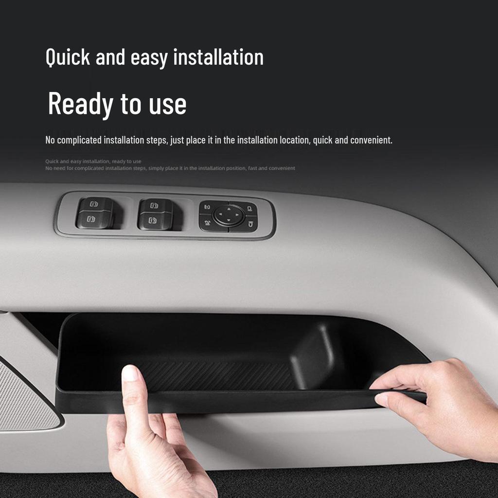 Ideal I6 Car Door Storage Box and Slot Mat - Modified Interior Accessories