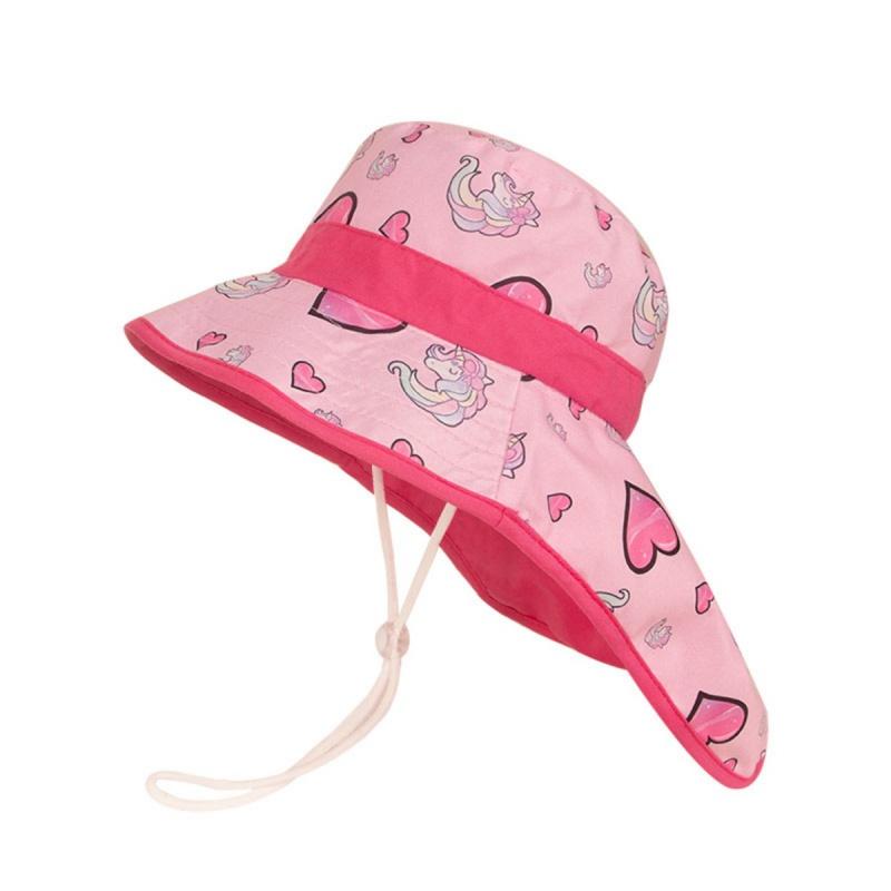 

Детская шляпа-ведро унисекс, летняя защитная шляпа от солнца, шляпа с изображением рыбака