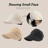 1-5PCS Women‘s Summer Sun Protection Hat Visor Face Cover Bucket Cap Korean Style Baseball Hat for Outdoor Beach Travel