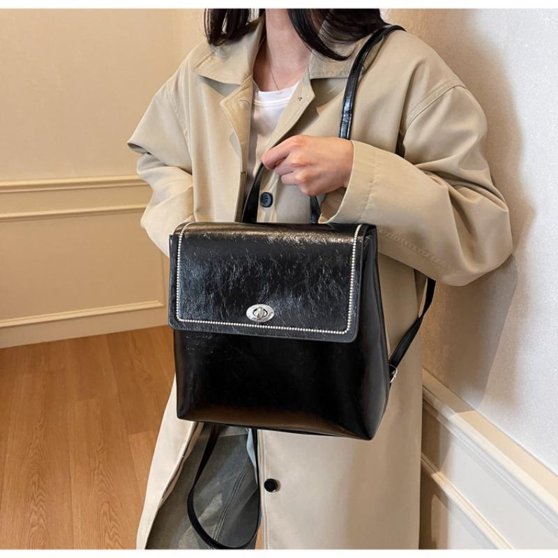 New fashion versatile shoulder backpack niche design casual backpack bag
