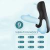 Vibrating Cock Ring for Men Clitoris Stimulation Ejaculation Delay Penis Ring Adult Supplies Sex Toy for Couples