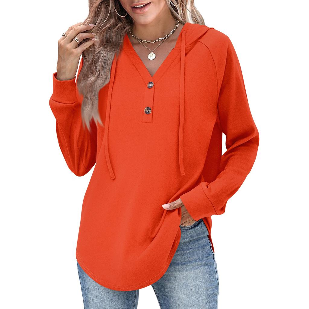 Women's Fashion Women's Lightweight Long Sleeve Pullover With Pockets Preppy Graphic Hoodie