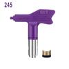 Steel Airless Spray Nozzle with Variable Fan Widths from 3.9 to 13.7 Inches Depending on Series for Customized Coating Coverage