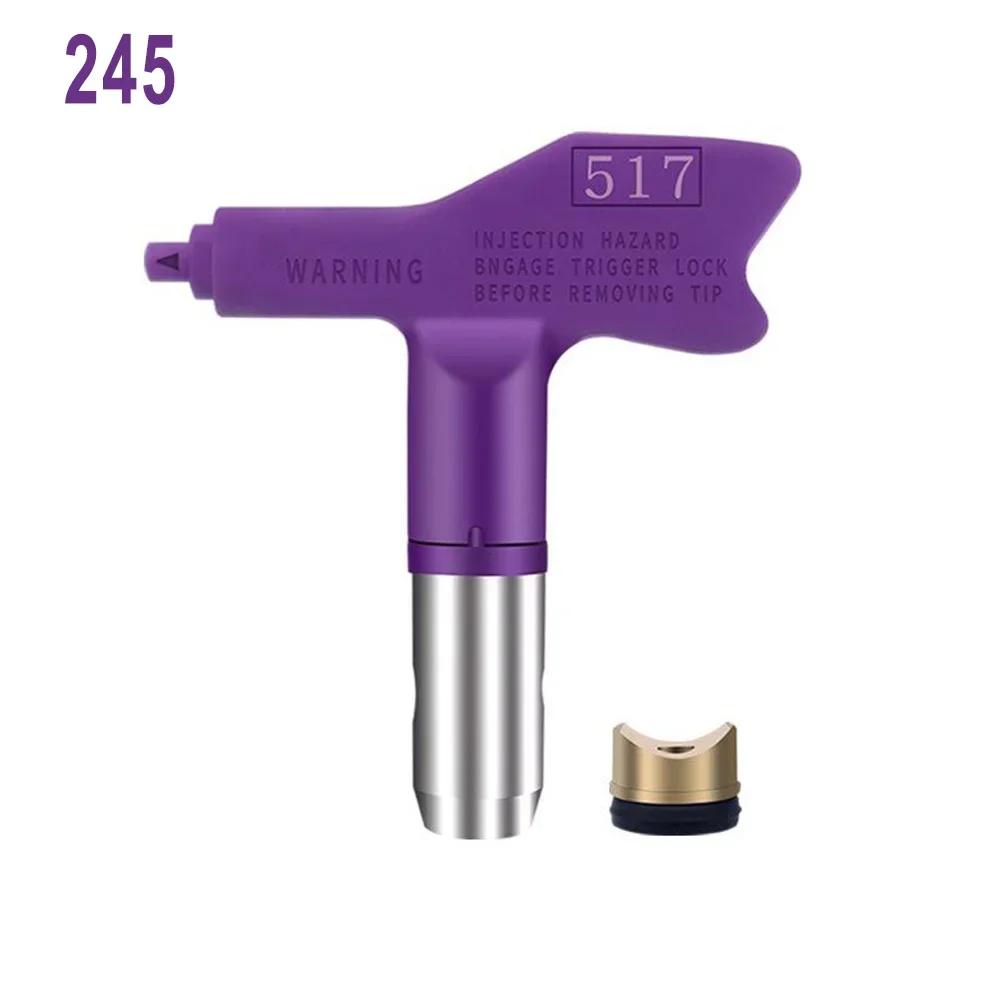 Steel Airless Spray Nozzle with Variable Fan Widths from 3.9 to 13.7 Inches Depending on Series for Customized Coating Coverage