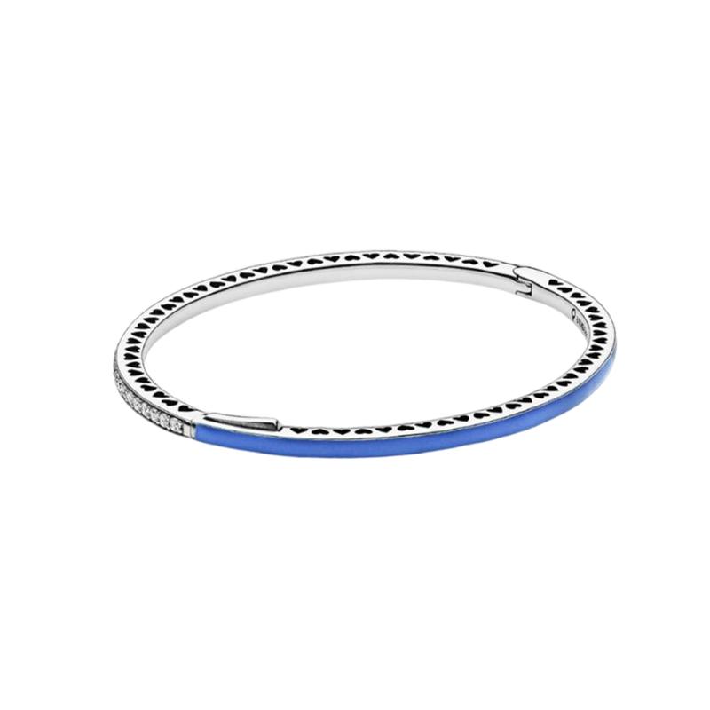 Pandora Shining Fashion Trend 925 Silver Cubic Zirconia Bracelet for Women 590537EN82