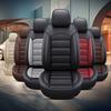 Car Seat Covers Full Set Breathable Leather Auto Front Seat Cover Car Full Seat Protection Cushion Pad Auto Interior Accessories