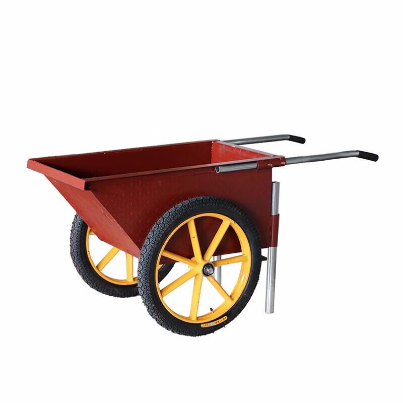 Heavy-Duty Construction Wheelbarrow