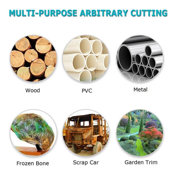 4000RPM High Power Cordless Reciprocating Saw Body With 4 Saw Blades For Makita 18V Battery