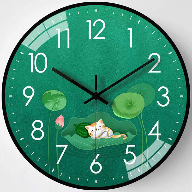 Silent 3D Clock: Magnetic Refrigerator Sticker - Creative Home Decor