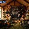 Party Backdrop Birthday Wedding Photo Booth Background Front Door Decor