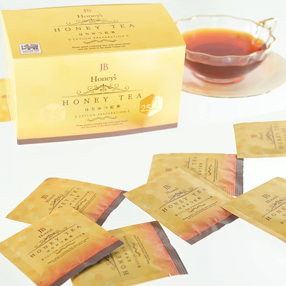 

Черный чай Ceylon Family Honey, 25 упаковок x 5 коробок [комнатной температуры]