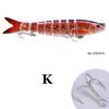 New Lure Multi Section Bait 19g Lure Plastic Bait Multi Section Fish Hard Bait