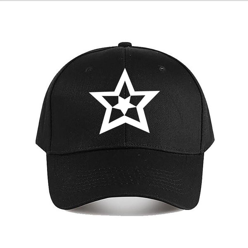 Star Logo Multicolor Snapback Hat Casual Streetwear Baseball Cap Fashion Unisex Sunhat Womens Outdoor Sports Snapback Cap