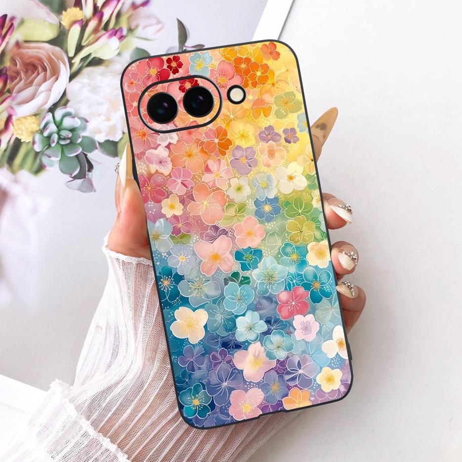 Für Google Pixel 9 Pro Hülle Niedlicher Löwe Mode Bemalte Abdeckung Weiche TPU Handyhülle Für Google Pixel 9A Pixel9 Pro Rückseite Fundas