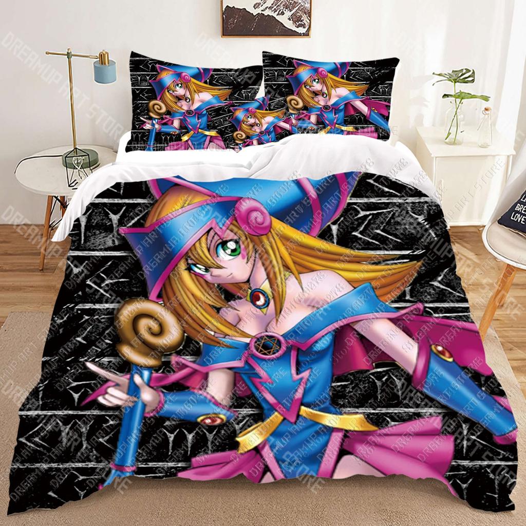 Anime Yu Gi Oh 3D Bedding Sets Print Duvet Cover Adults_ Children Bed Comforter Birthday Gift Dropshipping