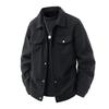 Corduroy Jacket Men's Spring and Autumn Lapel Work Clothes Versatile Loose Casual Jacket Top