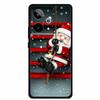 Christmas Cover For Realme GT7 GT 7 7T Case Black Silicone Cases for Realme GT 7T Cartoon Santa Claus Christmas Tree Back Cover
