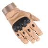 Outdoor Tactical Half Finger Gloves Field Training Sports Riding Mountaineering Non-Slip Motorcycle Full Finger Touch Screen Leather Gloves