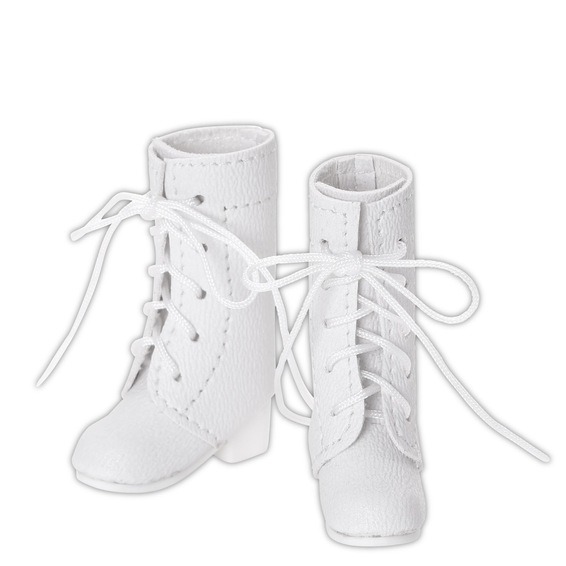 Azone International 16 Lace-up Plain Short Boots II White Doll Outfit