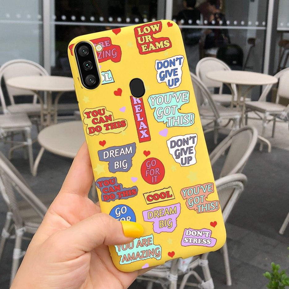 For Samsung Galaxy A11 Case M11 Stylish Soft Silicone Phone Case For Samsung A11 Galaxy M11 A 11 A115F Cover Fundas Coque Bumper
