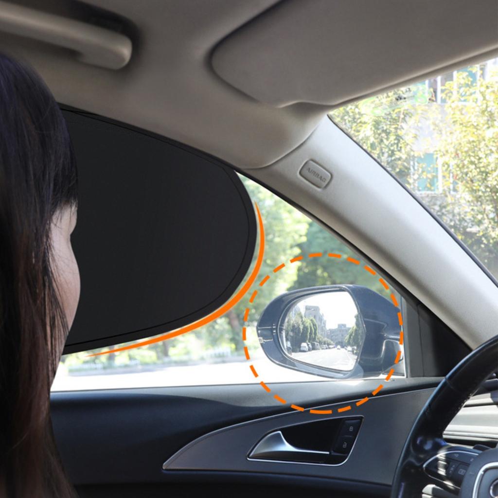2-Piece Car Sunshade Set for Driver & Passenger Seats, Window Sunshades, Heat-Insulating & Cooling