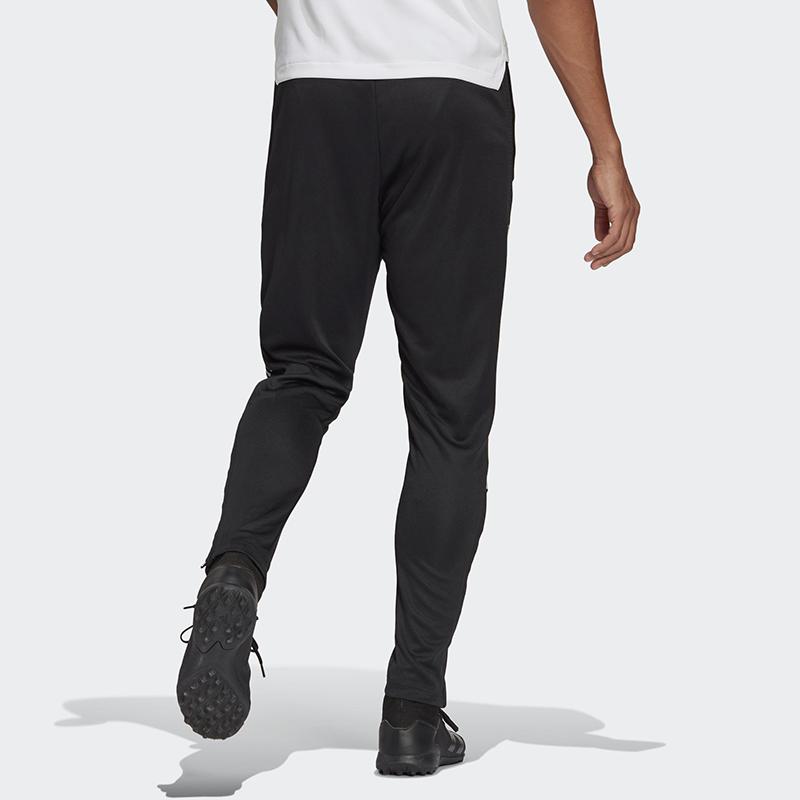 Adidas Reflective Lettering Soccer Training Pants Men Bottoms Black GM3878