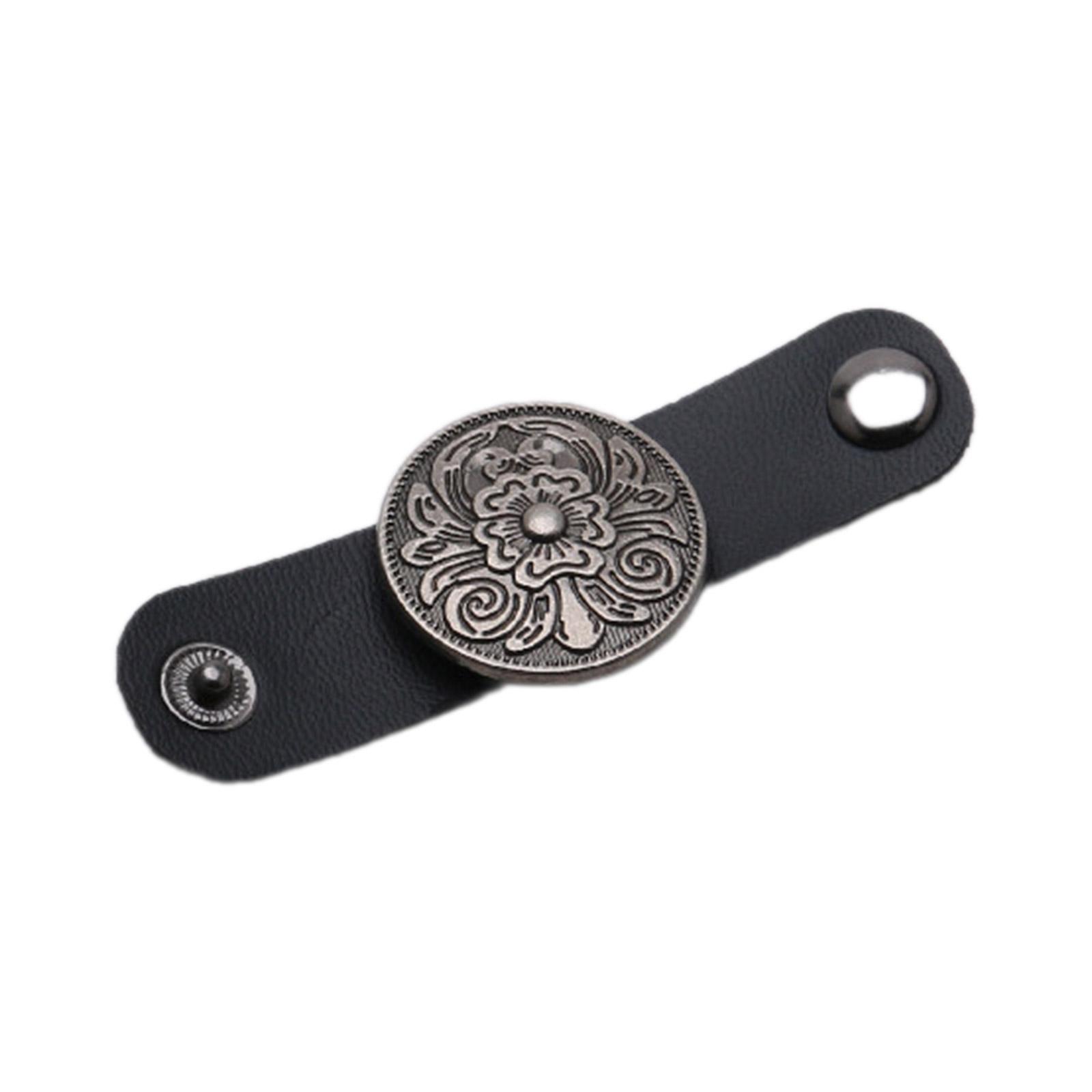 

Резная пряжка Пряжка для шарфа для женщин ПУ кожа Застежка для шарфа Исламский шарф Вес для вуали Принадлежности Украшение для головного платка A