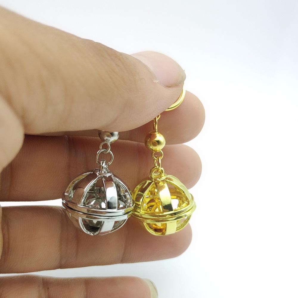 Tokyo Revengers Hanemiya Kazutora Geometric Metal Earrings Ear Clips Jewelry Accessories