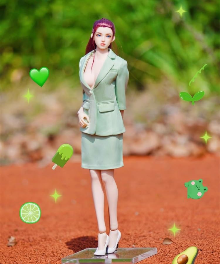 

Toys & Hobbies [TOYBARJAPAN] 16 Scale Figure Accessory Fits TBLeague Body: CUKE TOYS MA-021 Beautiful Female Office Lady OL Dopamine Uniform and