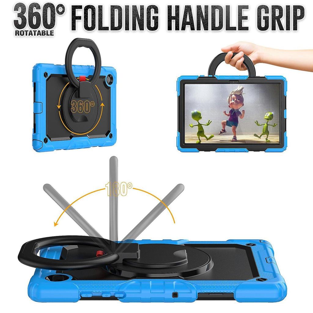 For Samsung Galaxy Tab A8 10.5 (2021)/(2022) B Cover with Screen Frame Built-in Screen Protector Rot