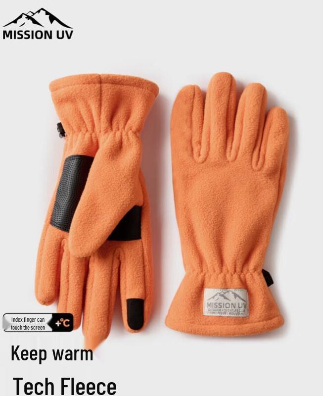 

MISSION Women s Outdoor Thermal Windproof Fleece Gloves