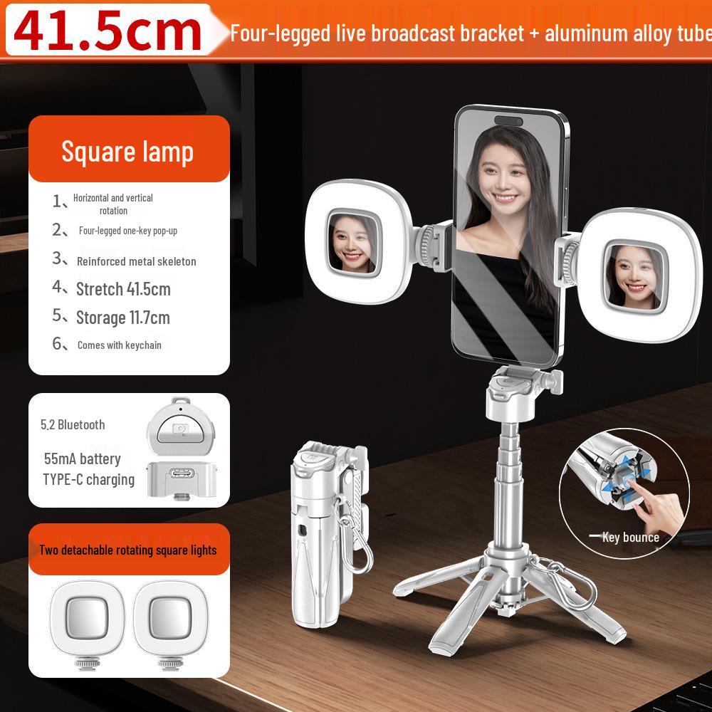 P15 Mini Magnetický Bluetooth Selfie Tyč s Stativem Follow-Me