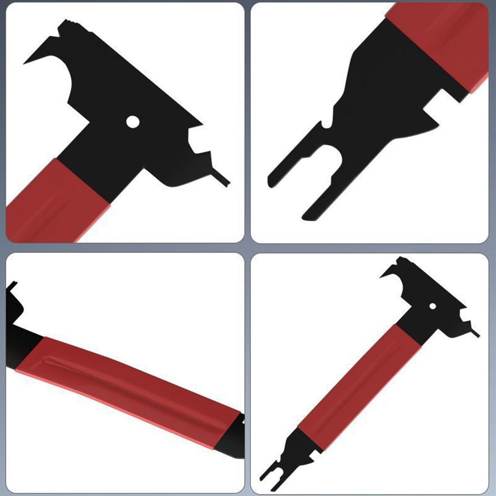 Narzędzie do usuwania paneli ozdobnych Stalowy uchwyt Szczypce Narzędzie do usuwania paneli drzwiowych do ciężarówki traktora nadwozia samochodowego części do naprawy wnętrza