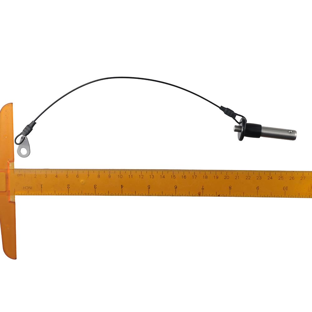 Stainless Steel Push-Button Locking Multi Size with 25cm Wire High Quality Ball Locking Pins