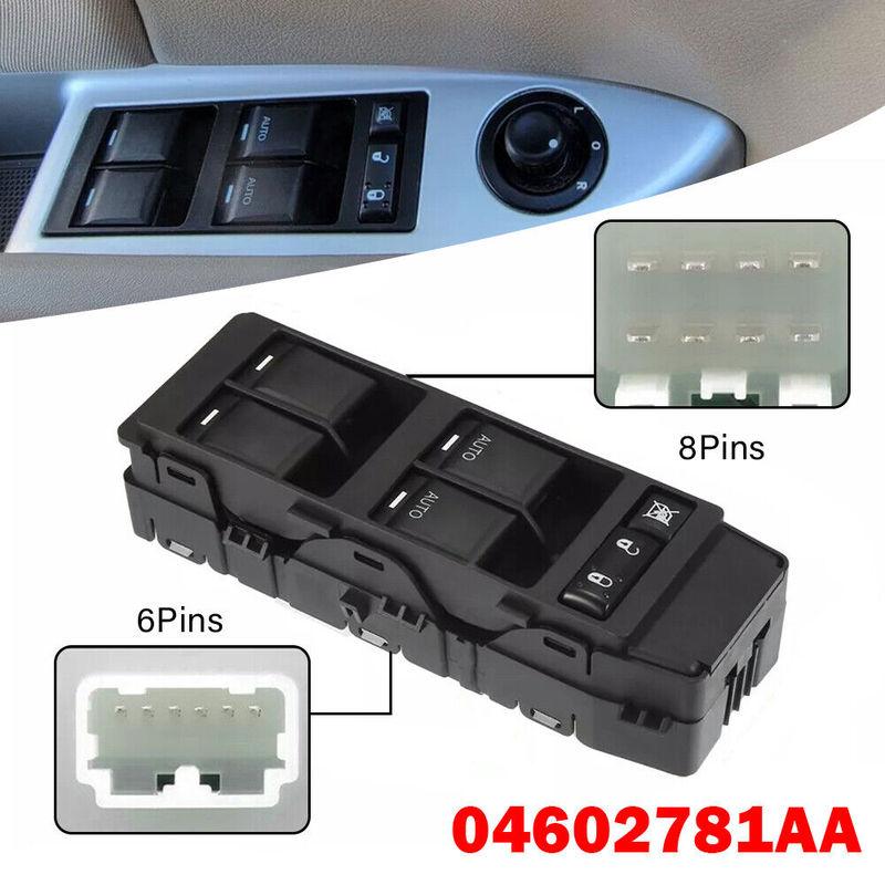 

For Jeep Grand Cherokee Commander Chrysler 300 200 9 Dodge Durango Charger Magnum Car Master Power Window Door Switch 04602781AA