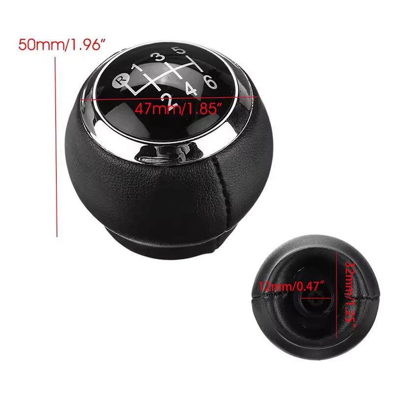 Pommeau de levier de vitesse 6 vitesses pour Toyota Corolla E12 E14 RAV4 Avensis T25 T27 Auris E15 E18