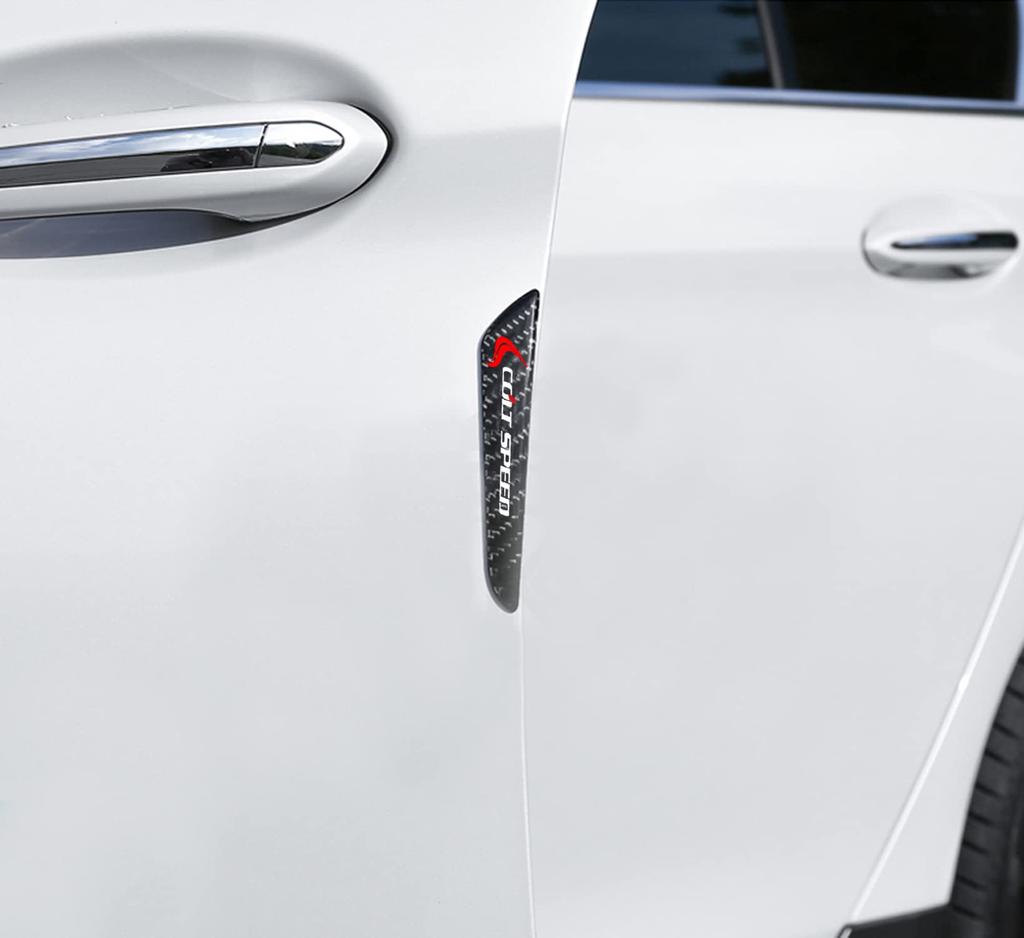 Door Guard Anti-Collision Carbon Door Protector for Mitsubishi
