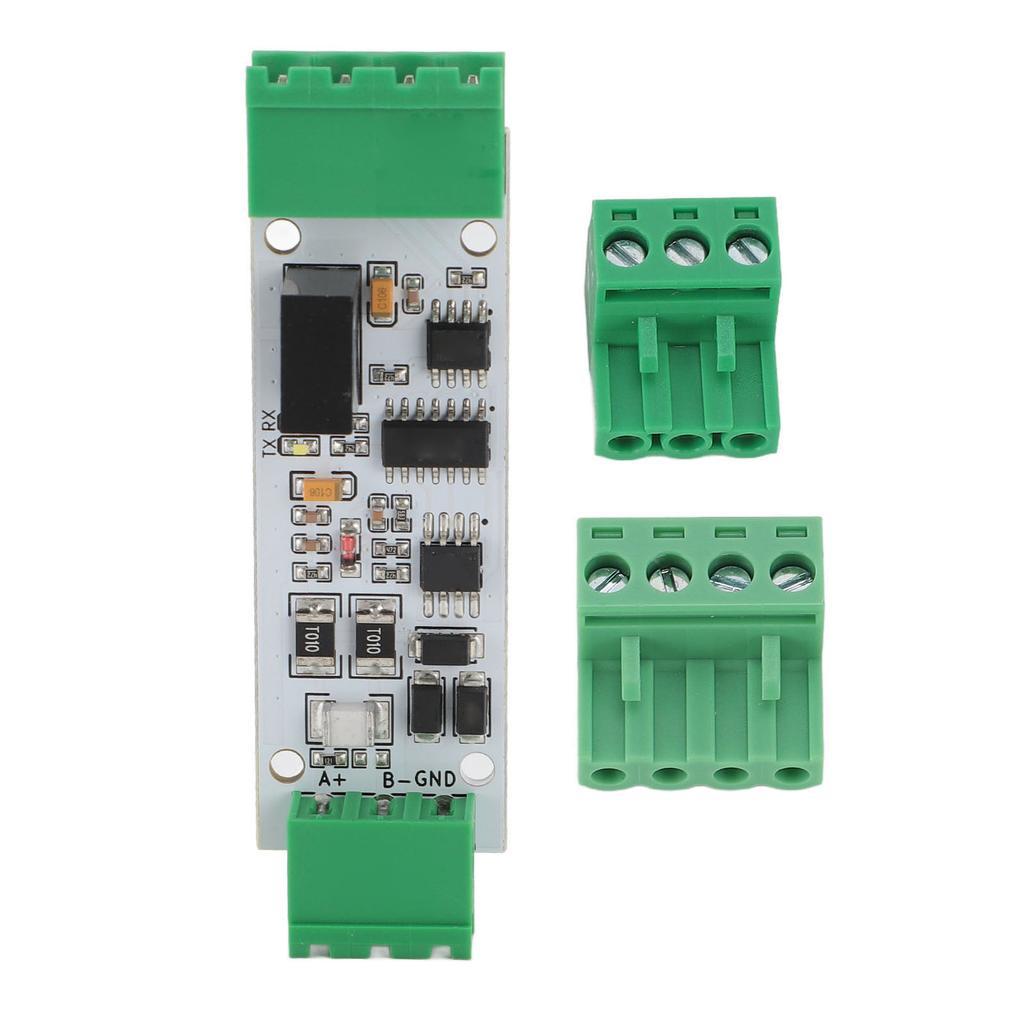 TTL to RS485 Converter Module 5V Industrial Serial Port UART to 485 Adapter Module On Board TVS with Indicator Light