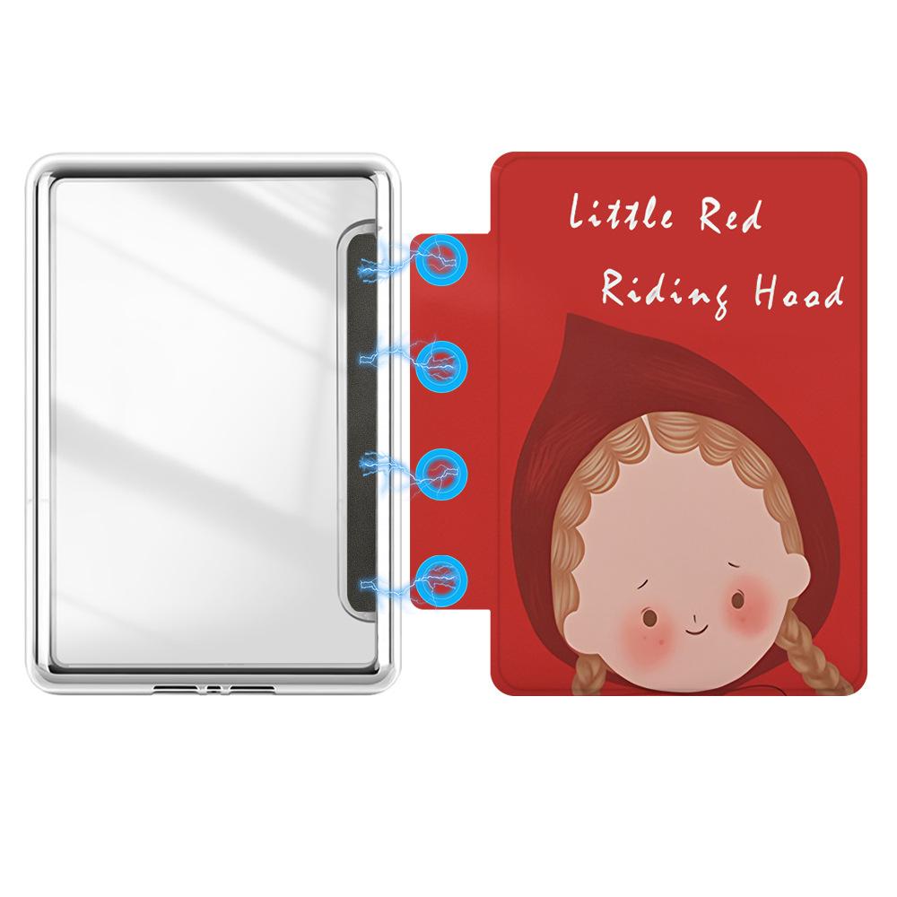 Case for Kobo Clara Colour/BW  (2024) 6-inch Transparent shell ,magnetic side attachment