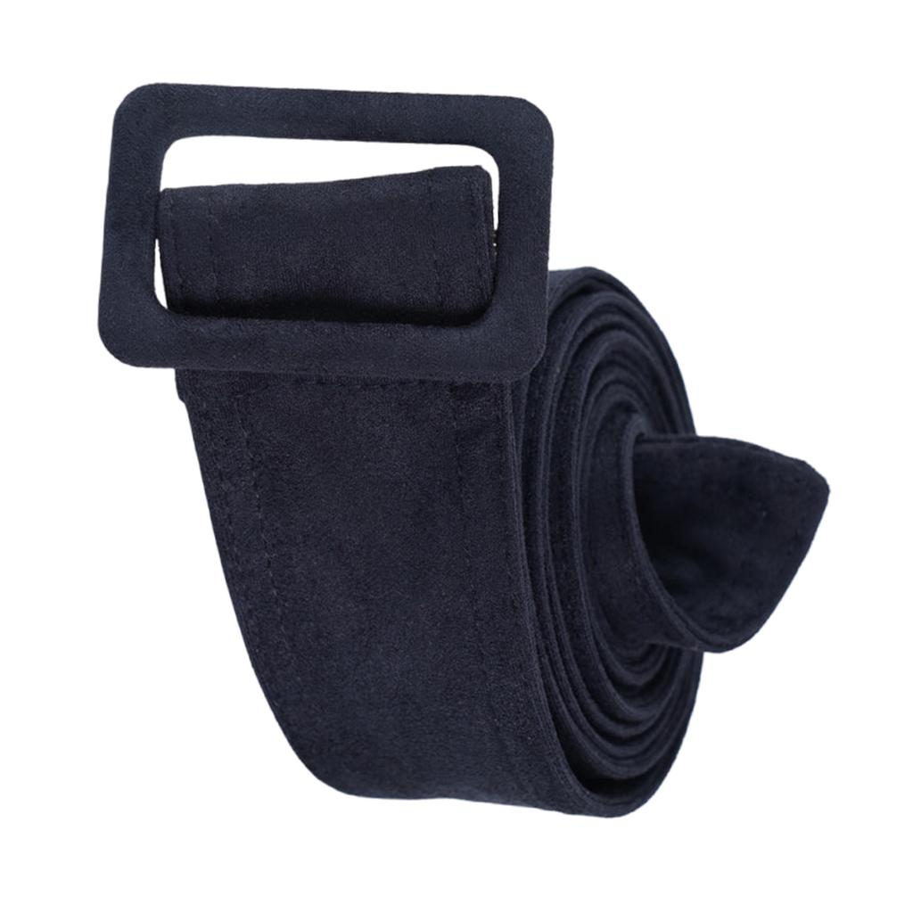 Women Wide Waist Belt Waistband Outerwear for Woolen Coat Multicolored Winter Coat Waist Belt with Buckle