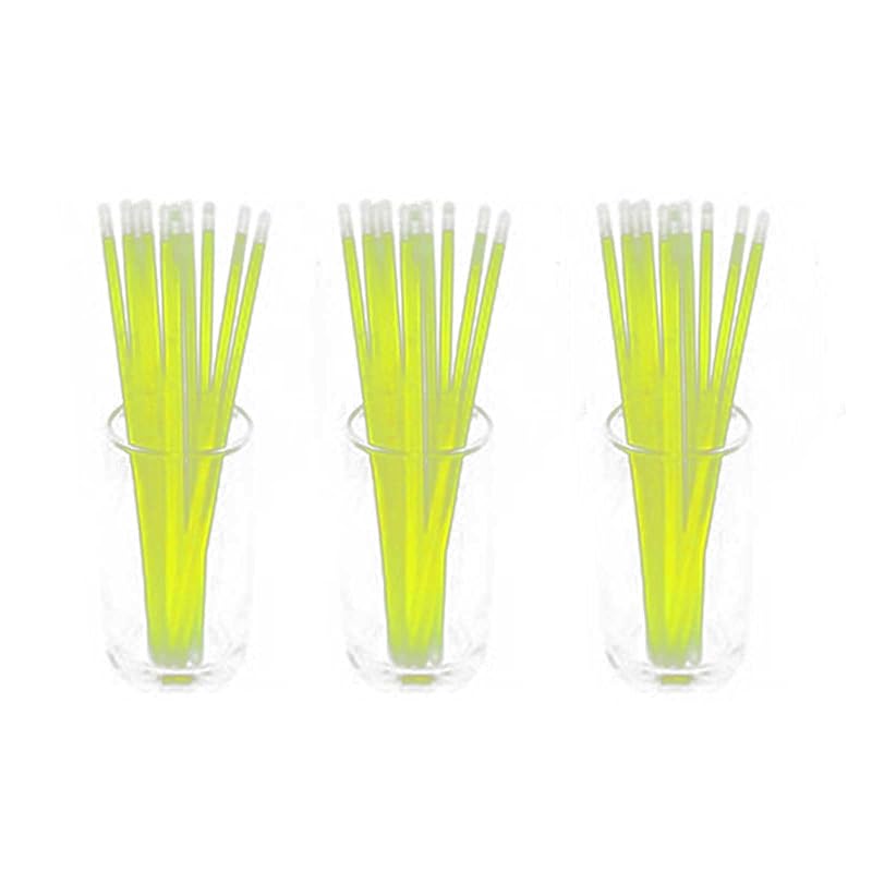 

Fiore Felice 200 Fluorescent Yellow Bracelets, Single Color, for Penlights, Glow Sticks, Prizes, Festivals, and More. Includes Connecting Joints.