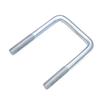 Blue & White Zinc-Plated Right Angle U-Bolt Clamp - M6/M8/M10/M12