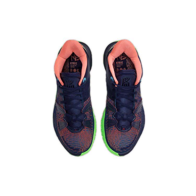 Nike Kyrie 7 EP Midnight Navy Unisex-Sneaker Blue Lagoon-Pulse CQ9327-401